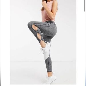 Free People Movement Cutout Legging Heather Grey XS